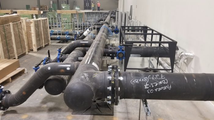 pipes for water and power