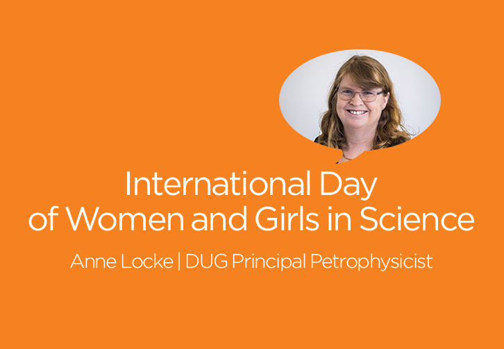 Anne Locke, Principal Petrophysicist and Geologist for DUG