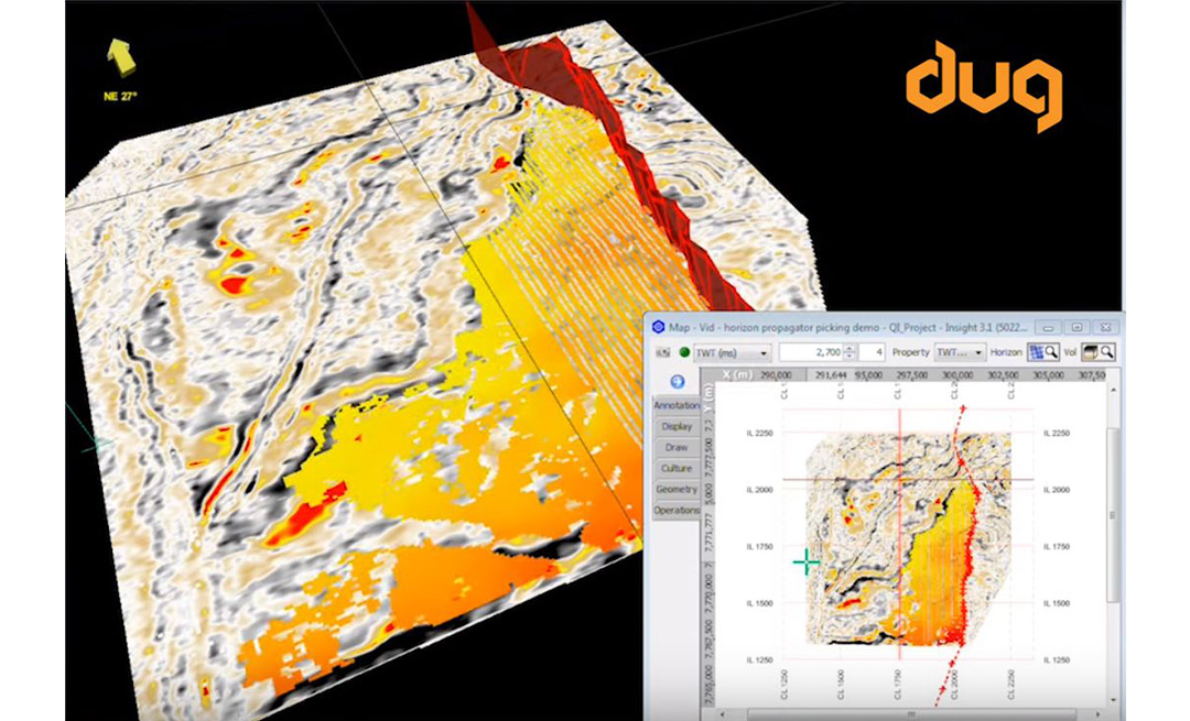 DUG Insight: Automatic Horizon Propagation