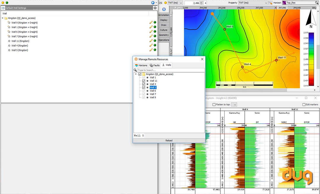 Use DUG Insight’s Kingdom Link to transfer data from Kingdom to Insight in a flash