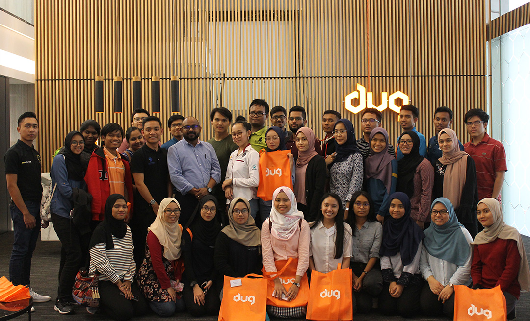 UTP students visit DUG