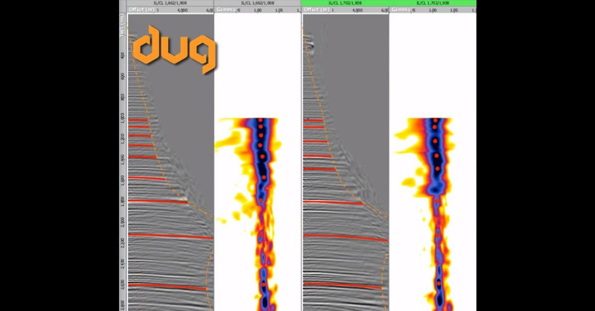 DUG-Insight’s RMO workflow easily handles parabolic, non-parabolic and anisotropic residual move-out.