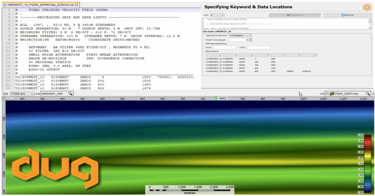 DUG Insight: ASCII Loader Part 2 – Column Formatted.