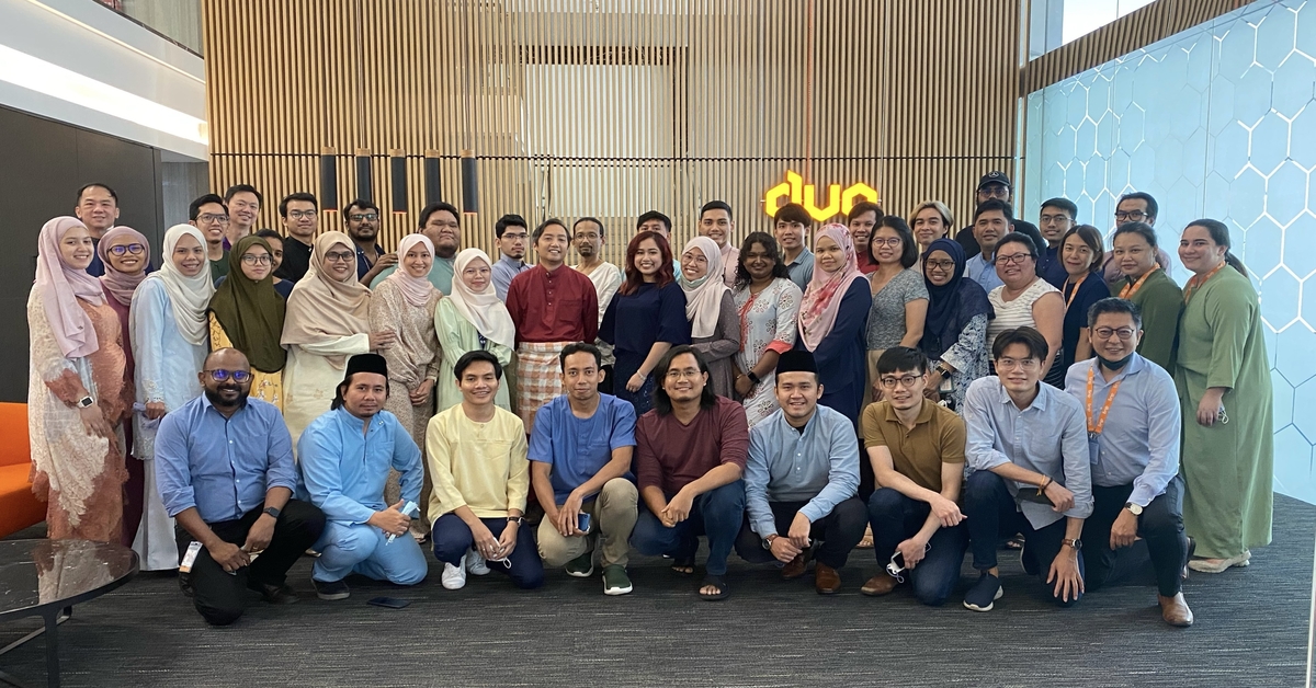 Selamat Hari Raya from #TeamDUG KL.