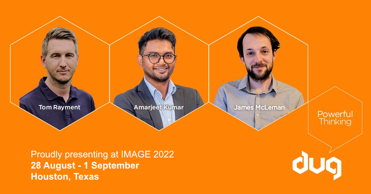 DUG showcases latest technologies at IMAGE 2022 Houston