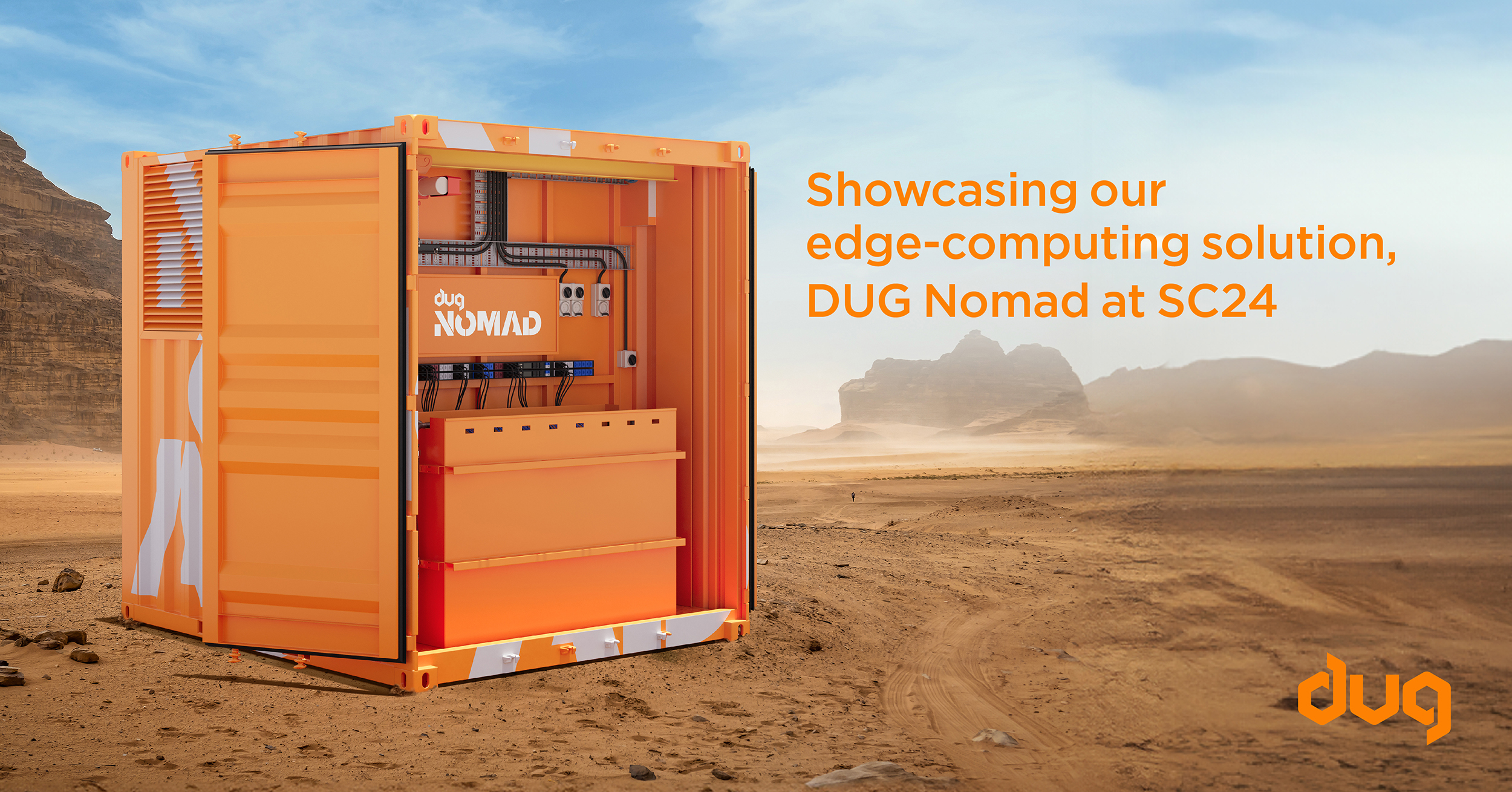 DUG showcases innovative edge-computing solution at SC24