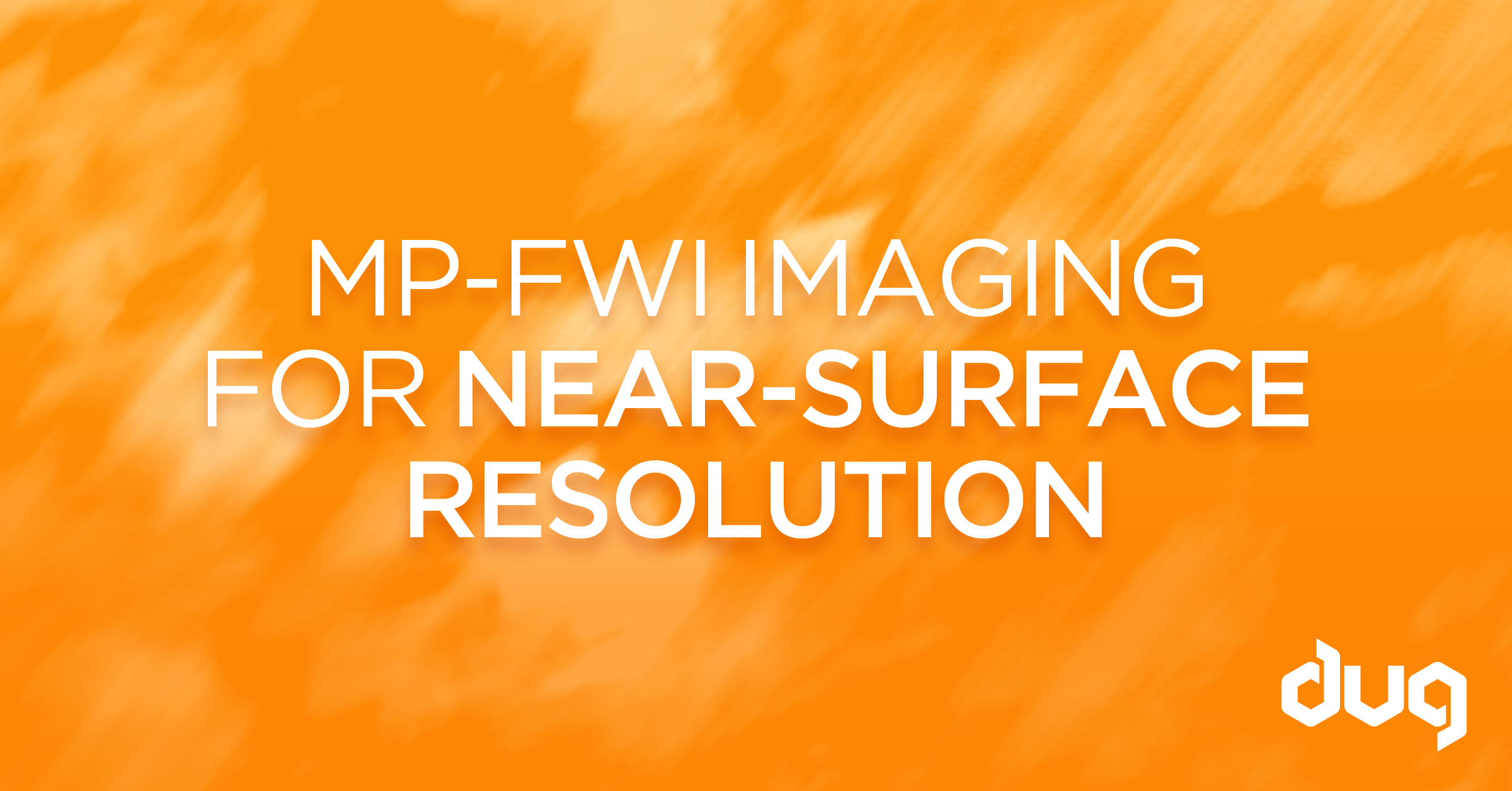 MP-FWI imaging for near-surface resolution